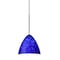 Besa Lighting Mia Cord Pendant, Blue Cloud, Bronze Finish, 1x50W Halogen 1XT-177986-BR - alternate 1